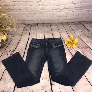 White house Black Market slimming straight jeans